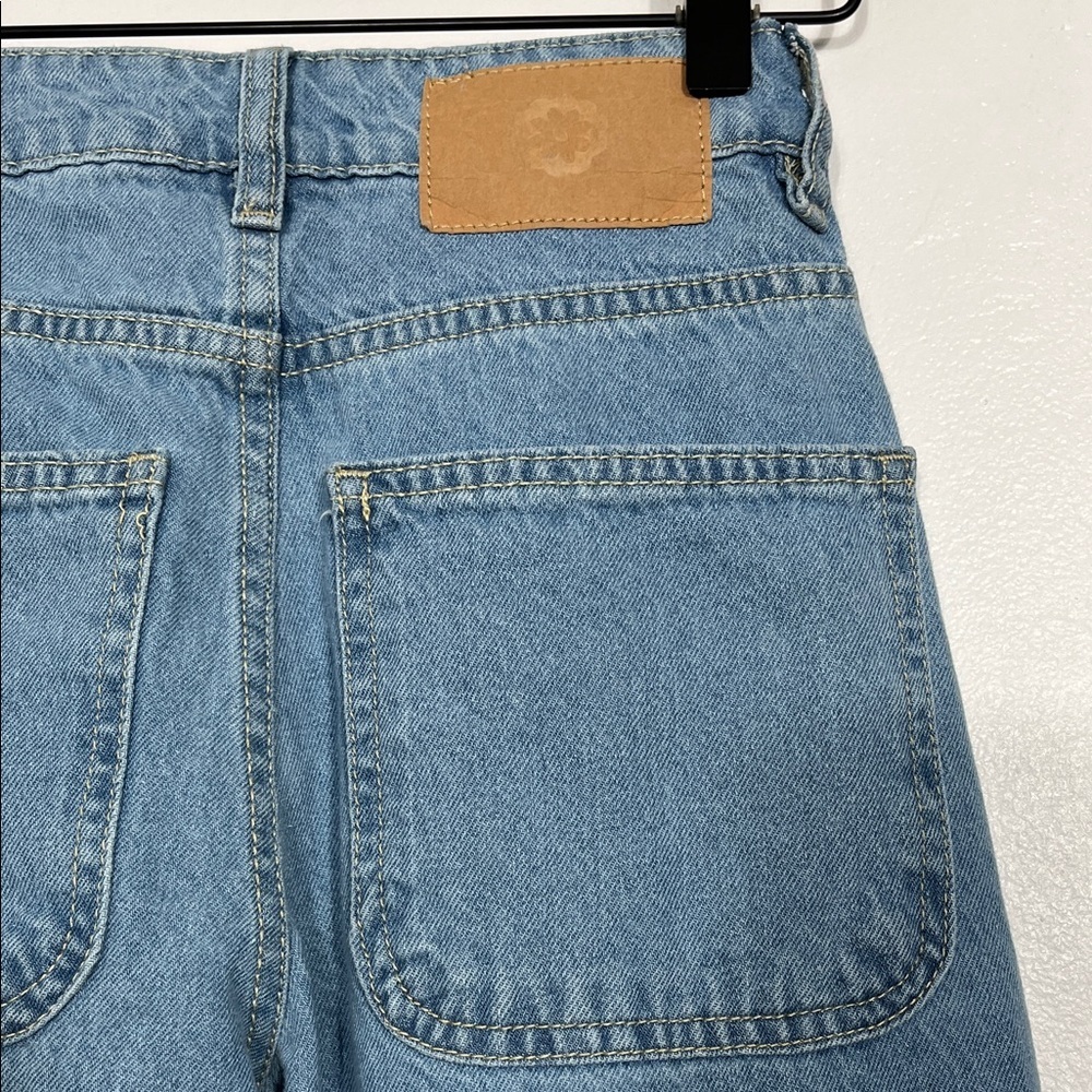 Daisy Street Graphic Straight Leg Jeans - Picture 10 of 11